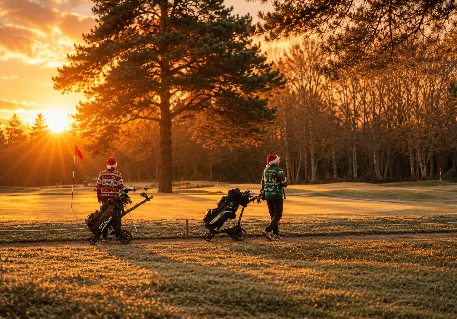 Pine Ridge Christmas Jumper Golf Day Image 1